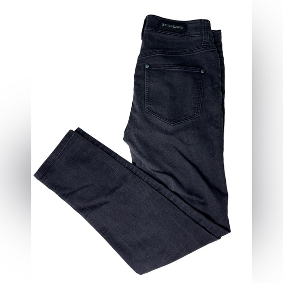 Burberry Women’s Thurlestone Black Skinny Jeans, Size 30 R - Picture 9 of 9
